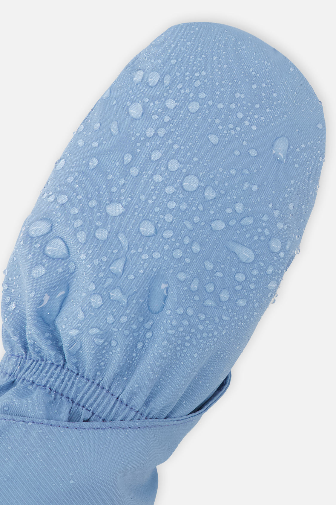 Lined Baby Mittens Blue-Grey - Image 3