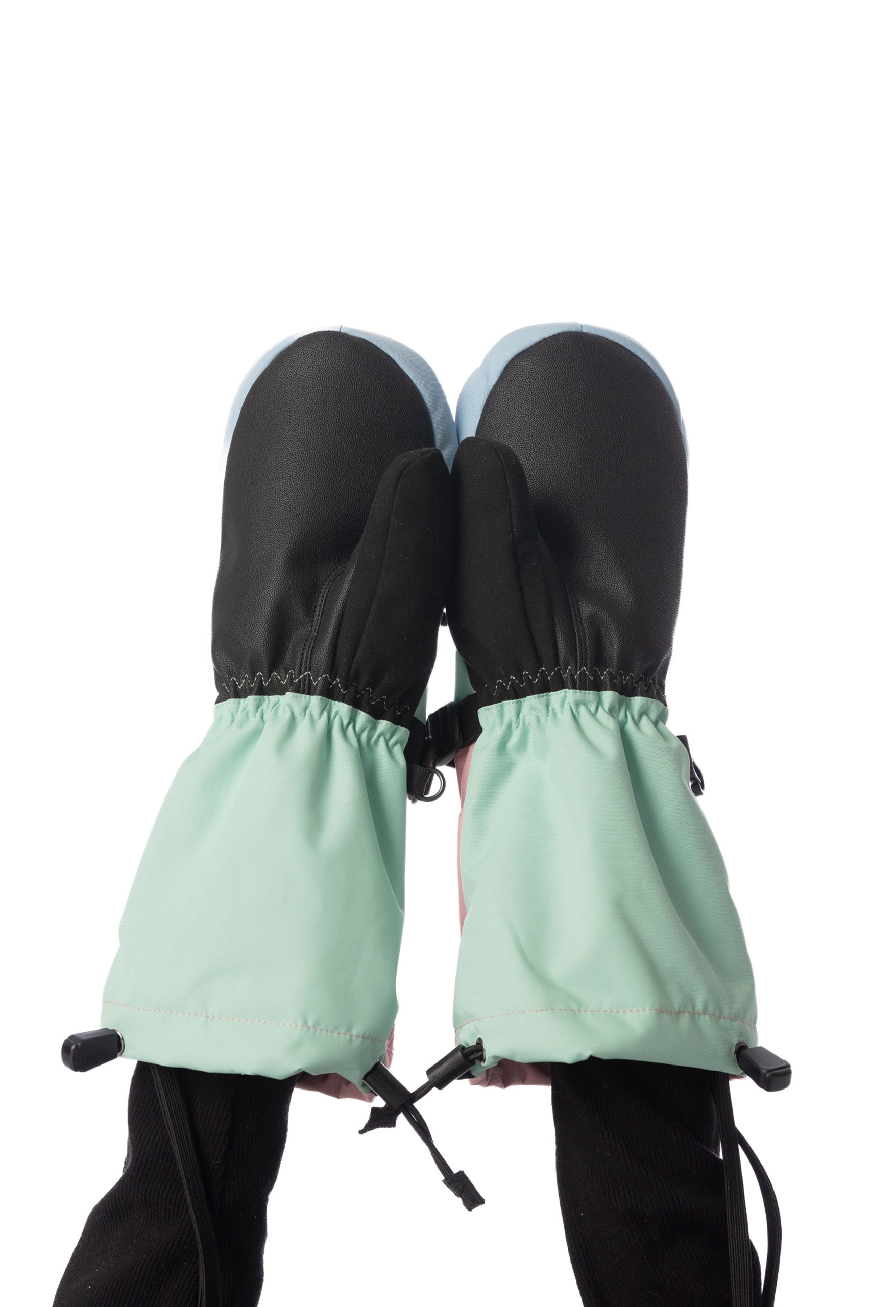 Winter Mittens Teknik Mint Green - Image 3