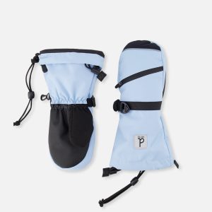 Winter Mittens Teknik Light Blue