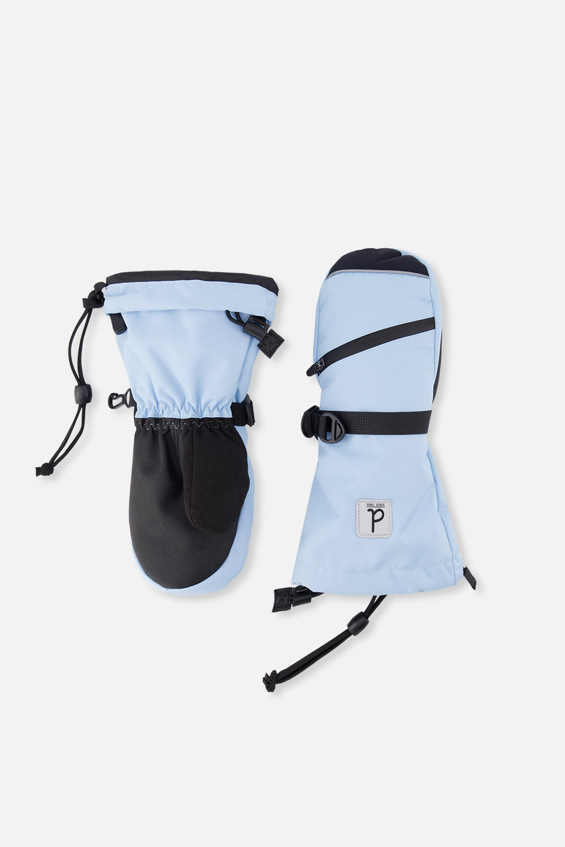 Winter Mittens Teknik Light Blue