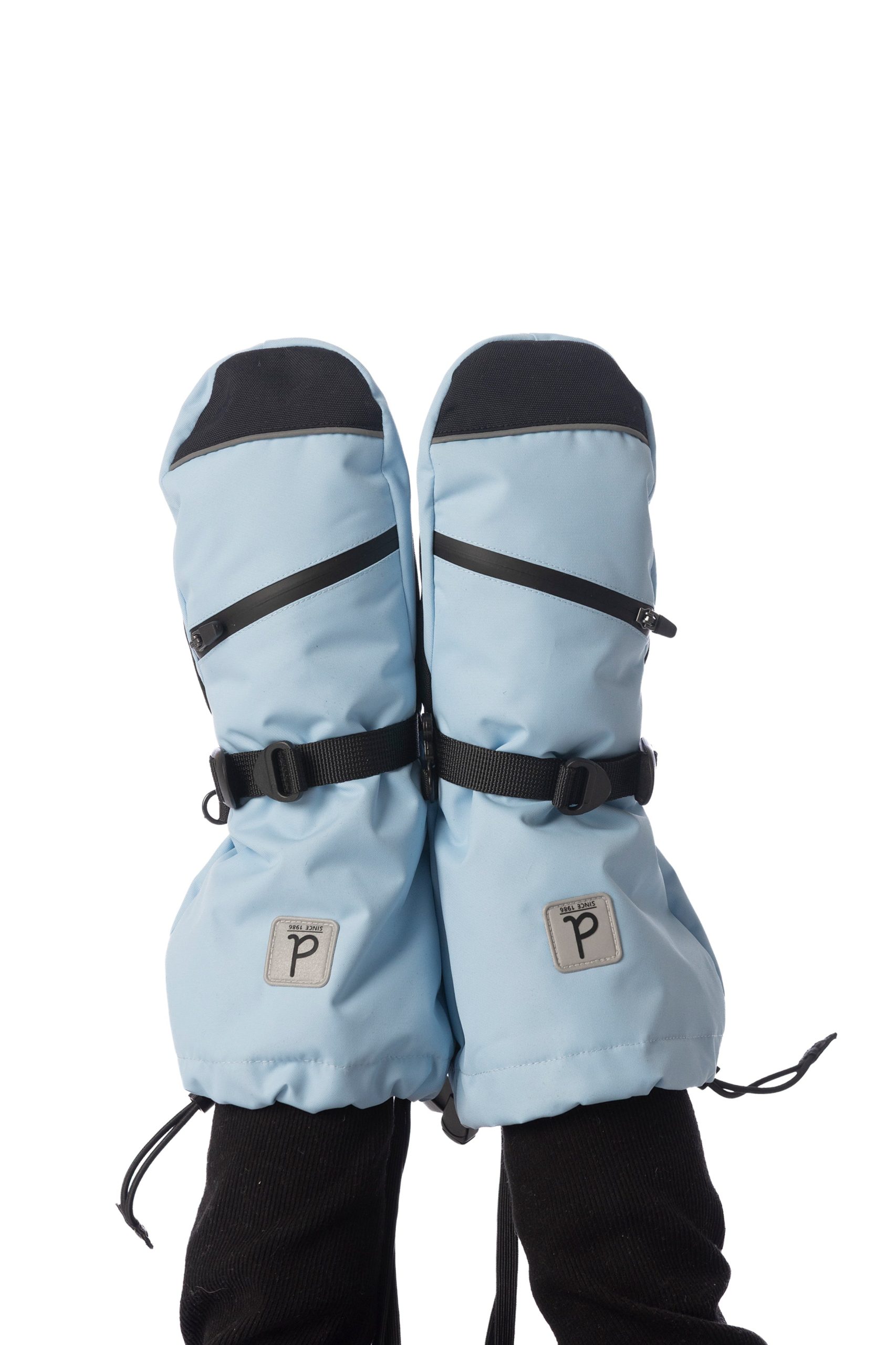 Winter Mittens Teknik Light Blue - Image 2