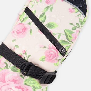 Winter Mittens Teknik Beige Vintage Rose Print - Image 4