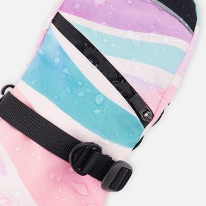 Winter Mittens Teknik Multicolored Line Print - Image 4
