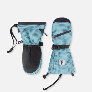 Winter Mittens Teknik Greyish Blue