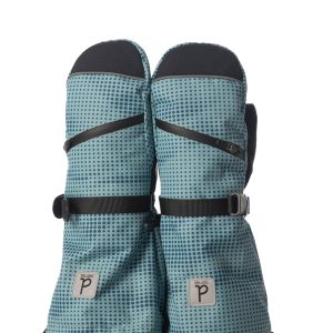 Alternative view of Winter Mittens Teknik Greyish Blue