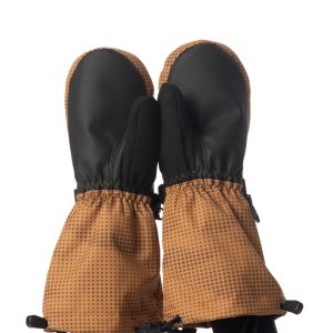 Winter Mittens Teknik Brown - Image 3