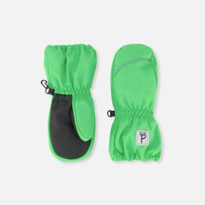 Play Baby Winter Mittens Vibrant Green