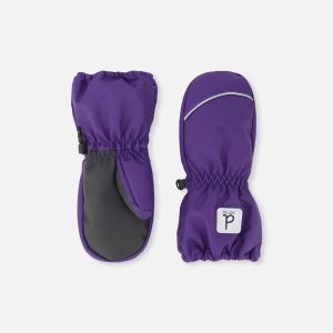 Play Baby Winter Mittens Dark Purple