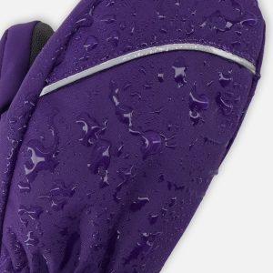 Alternative view of Play Baby Winter Mittens Dark Purple