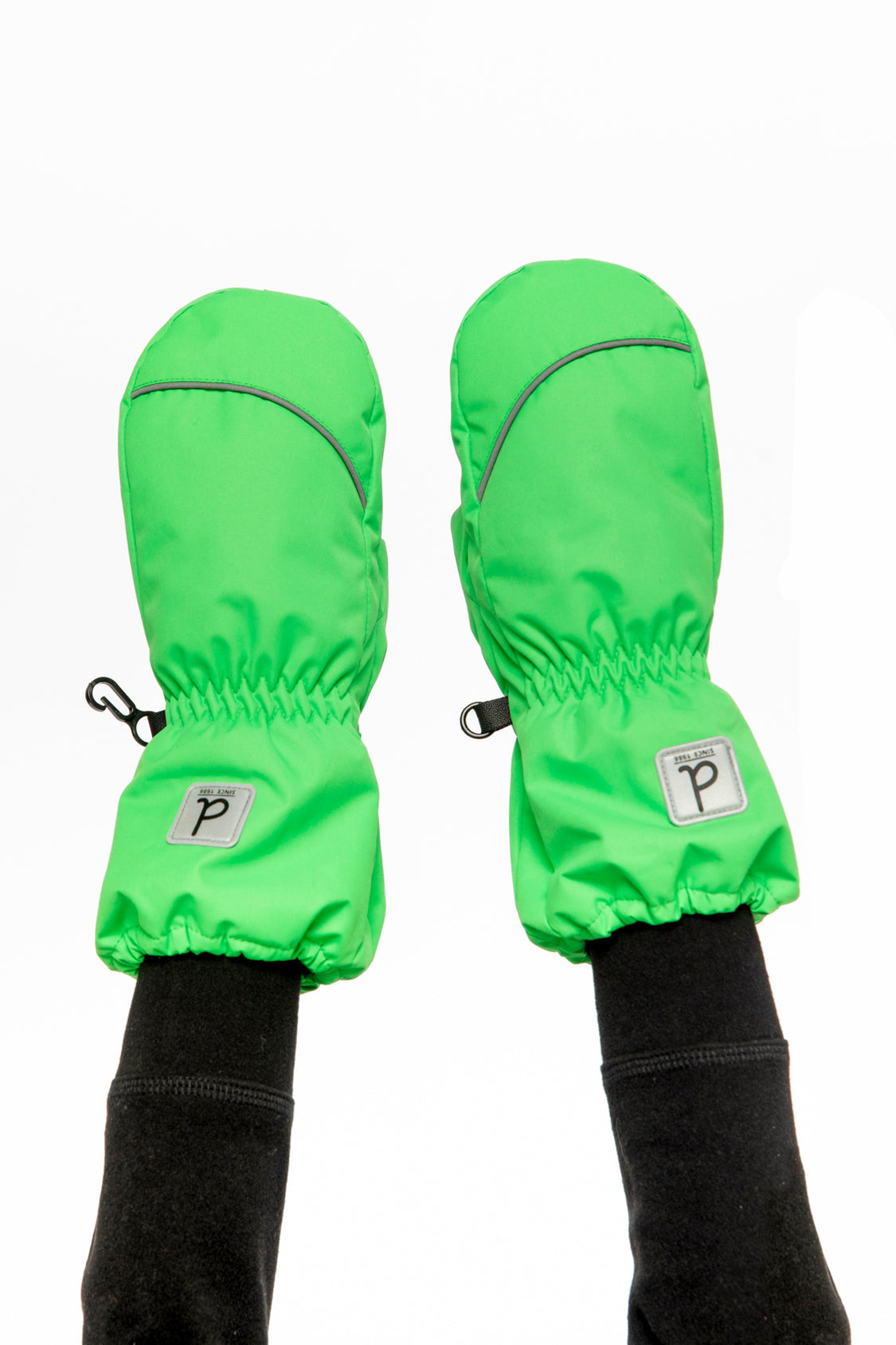 Play Winter Mittens Vibrant Green - Image 2