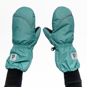 Alternative view of Play Winter Mittens Sage Green