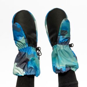 Play Winter Mittens Blue Camouflage - Image 3