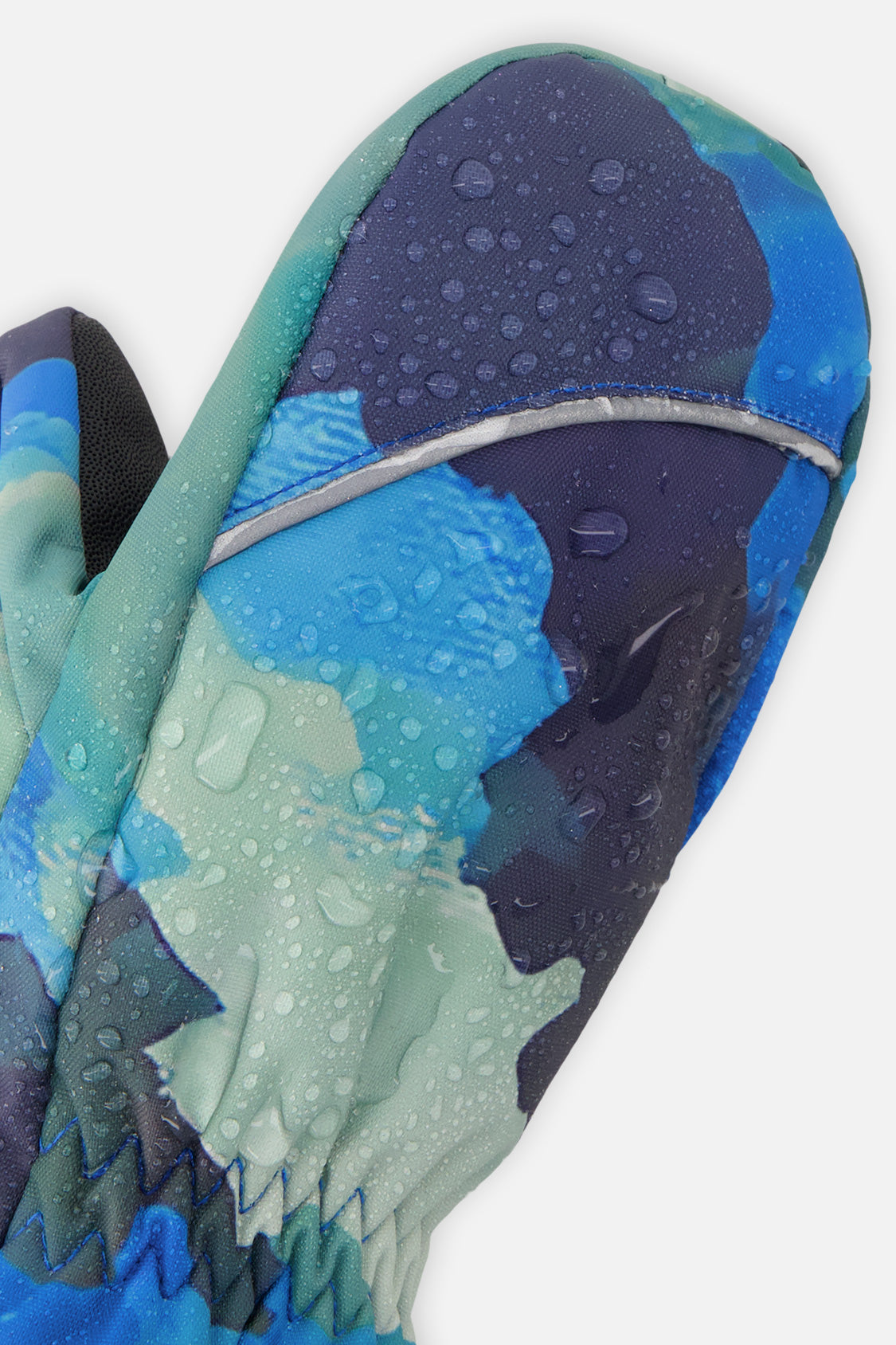 Play Winter Mittens Blue Camouflage - Image 4