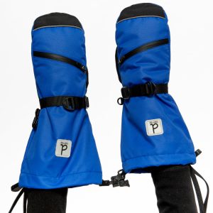 Alternative view of Teknik Winter Mittens Royal Blue