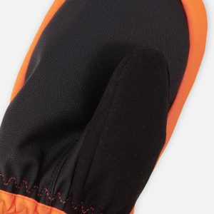 Teknik Winter Mittens Bright Orange - Image 5