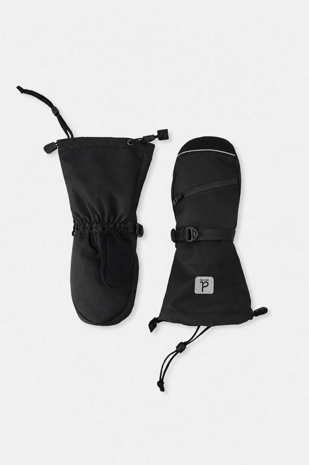 Teknik Winter Mittens Black