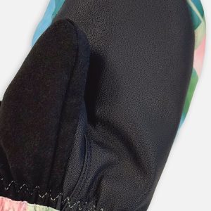 Teknik Winter Mittens Multicolored With Diamond Pattern - Image 5