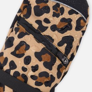 Alternative view of Teknik Winter Mittens Brown Leopard Print