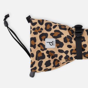 Teknik Winter Mittens Brown Leopard Print - Image 4