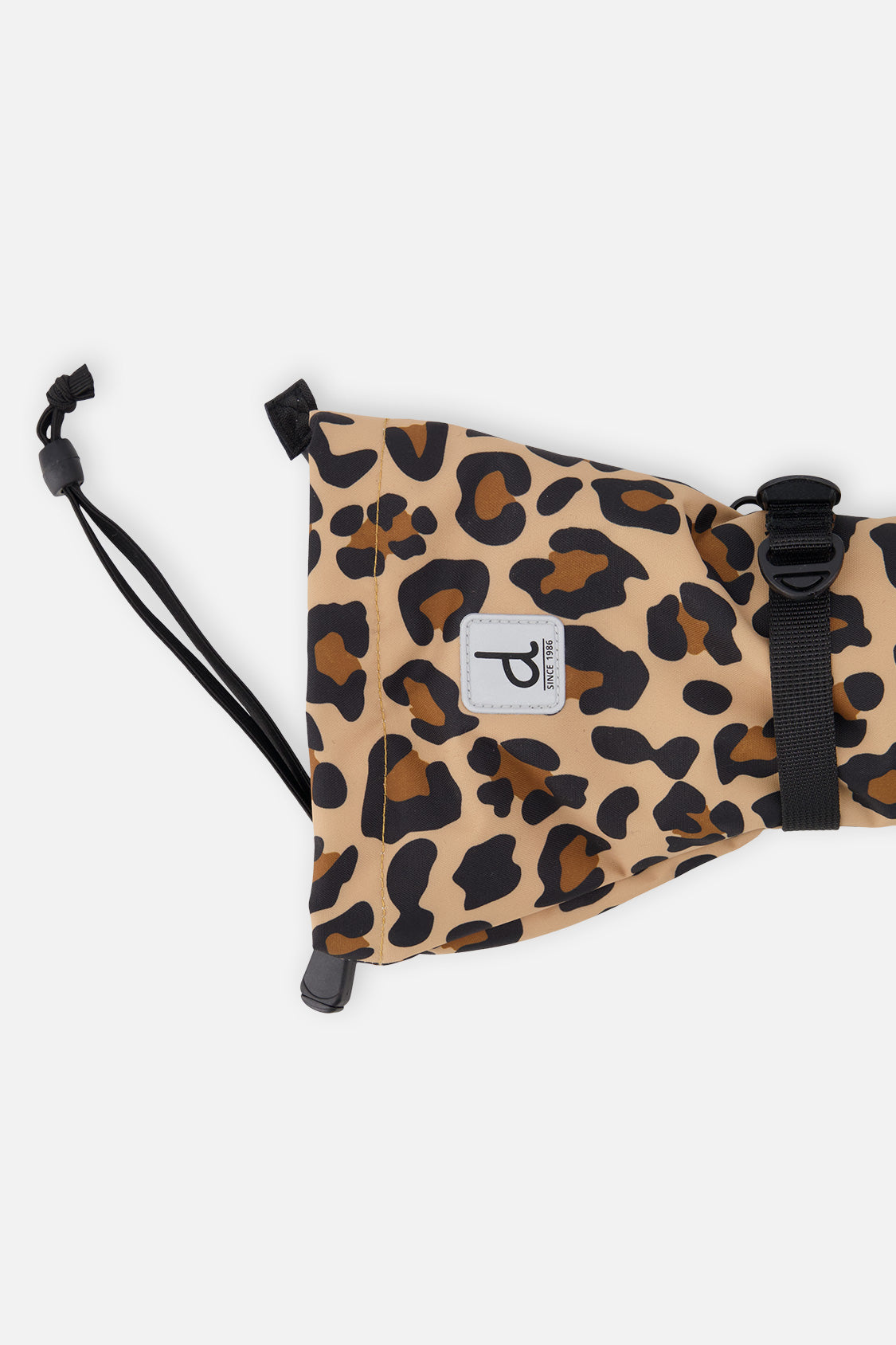 Teknik Winter Mittens Brown Leopard Print - Image 4