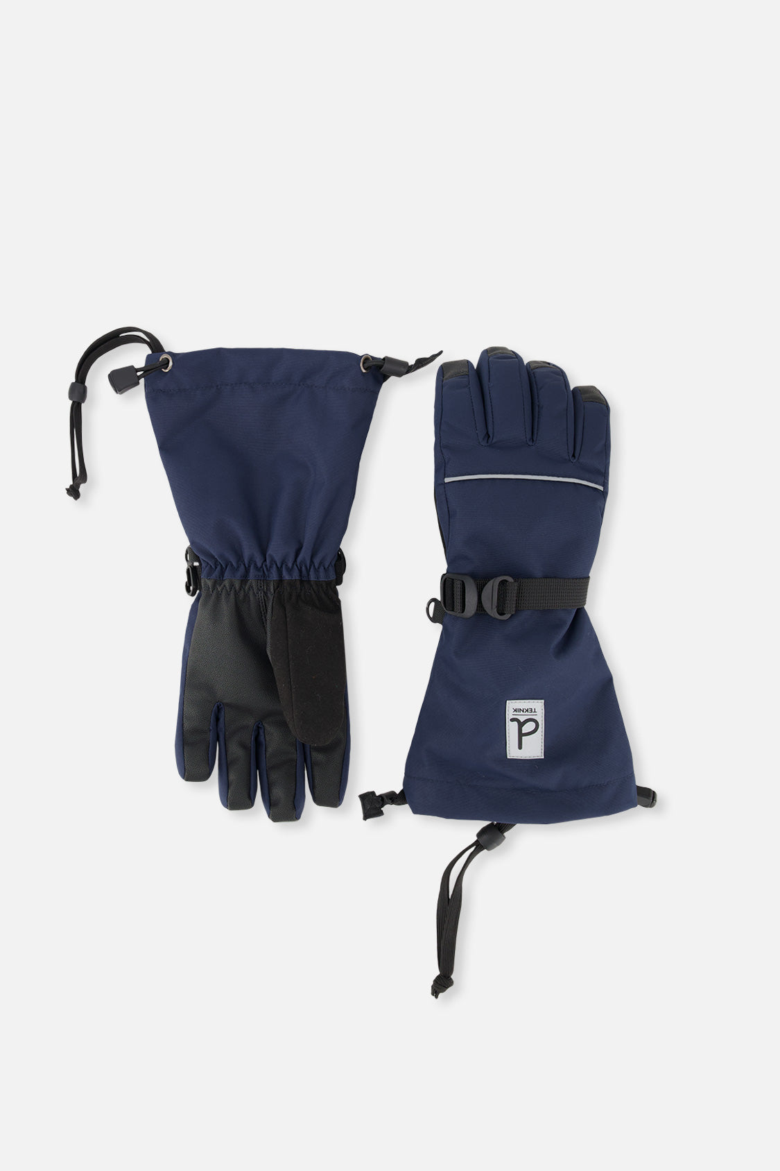 Teknik Winter Gloves Navy Blue - Image 8