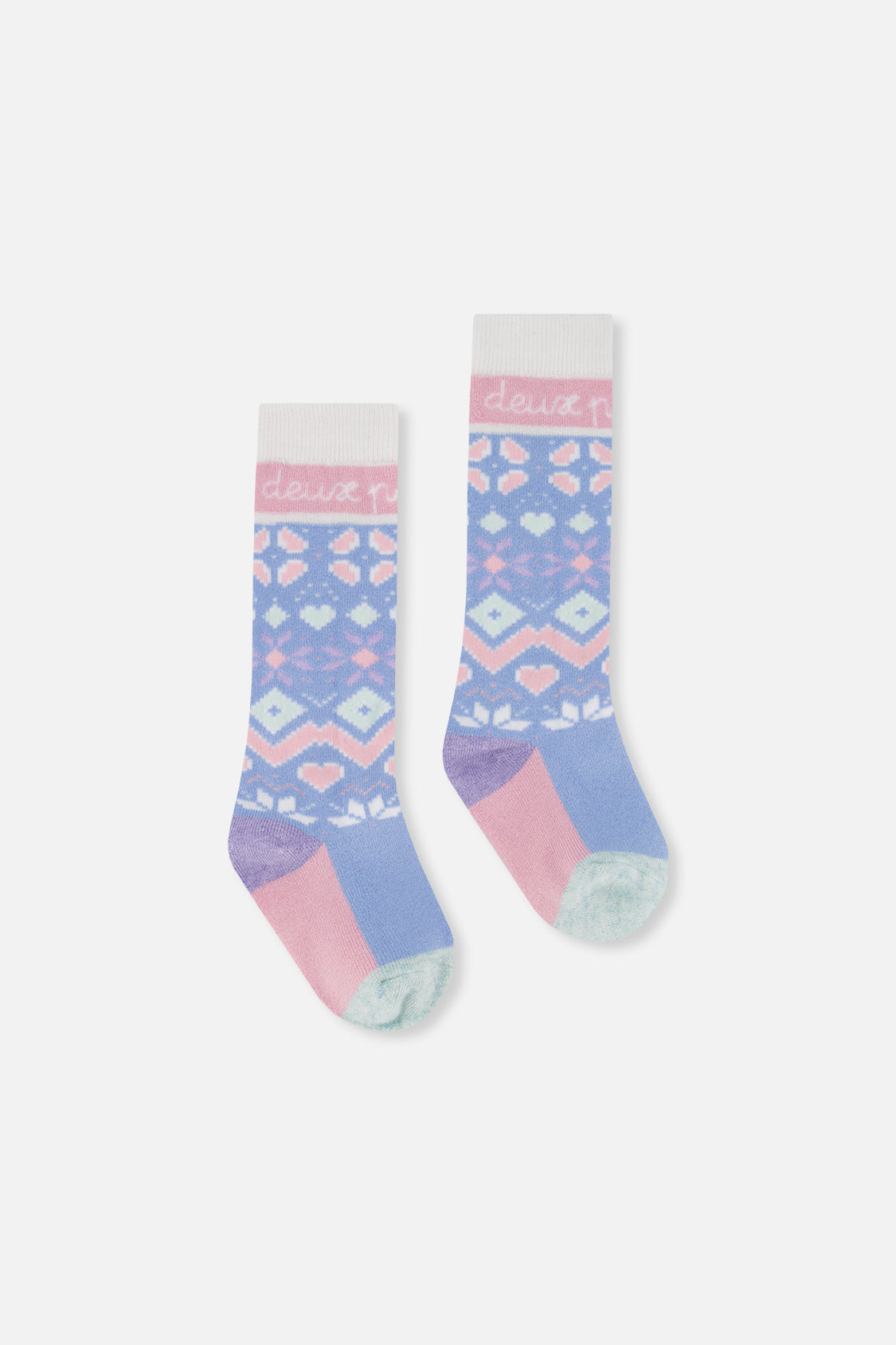 Ski Socks Light Blue - Image 2