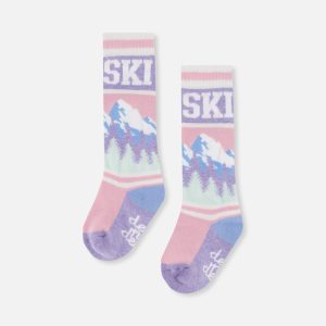 Baby Ski Socks Light Pink