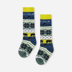 Baby Ski Socks Navy Blue