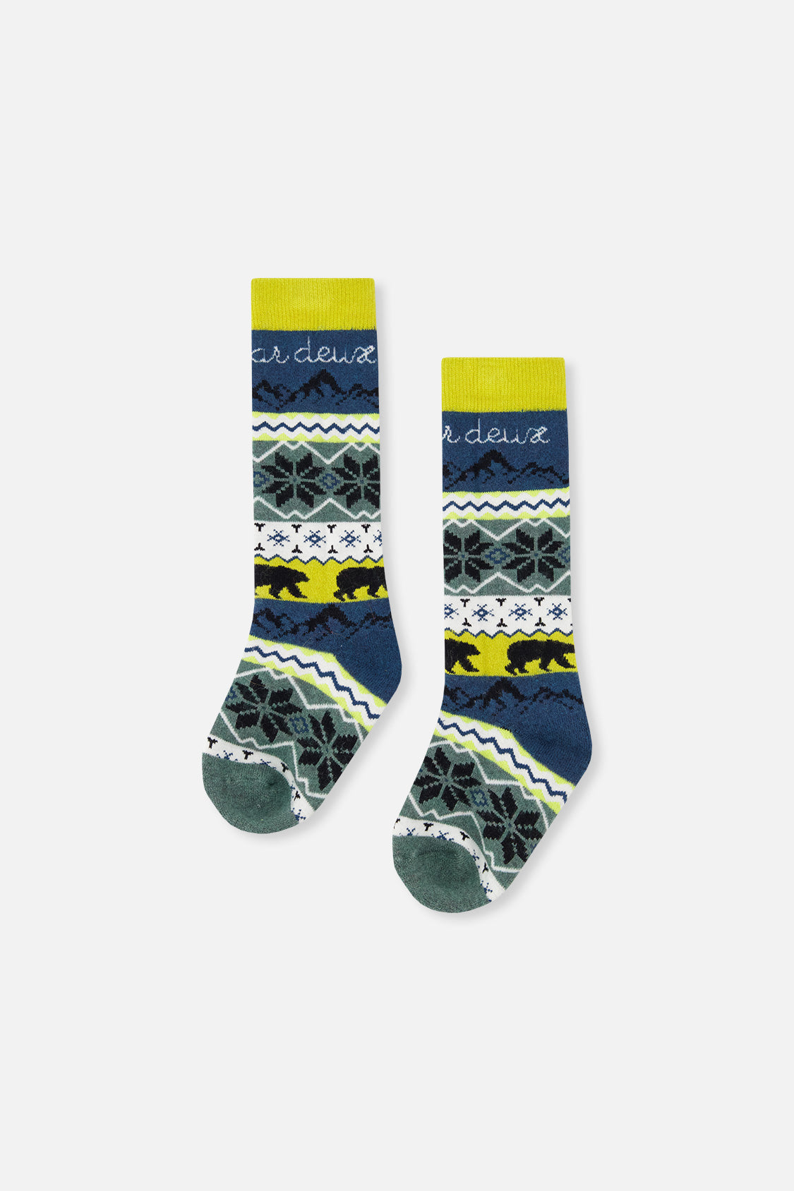 Baby Ski Socks Navy Blue