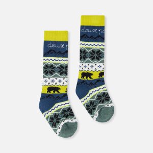 Alternative view of Baby Ski Socks Navy Blue
