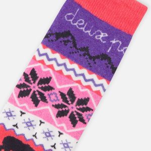 Baby Ski Socks Pink - Image 3