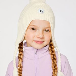 Alternative view of Winter Peruvian Knit Hat With Pompom Off-White