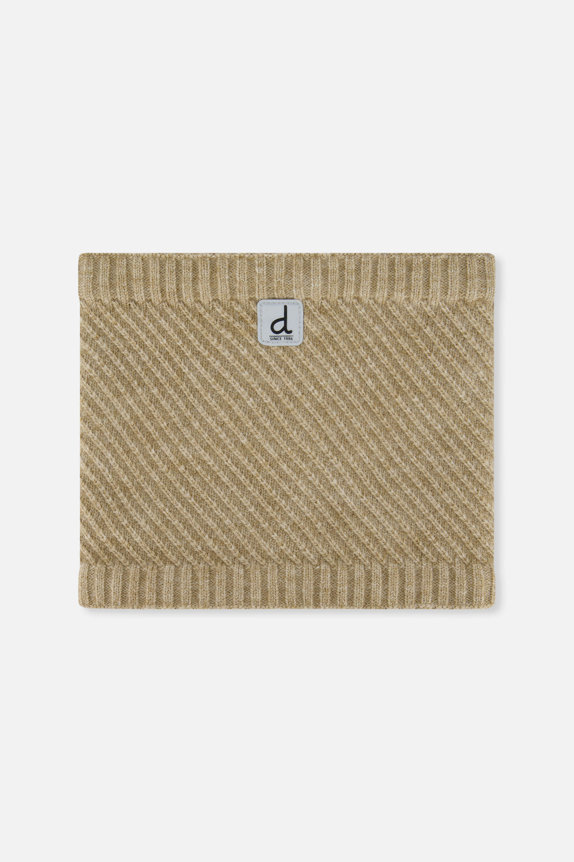 Winter Knit Neckwarmer Taupe