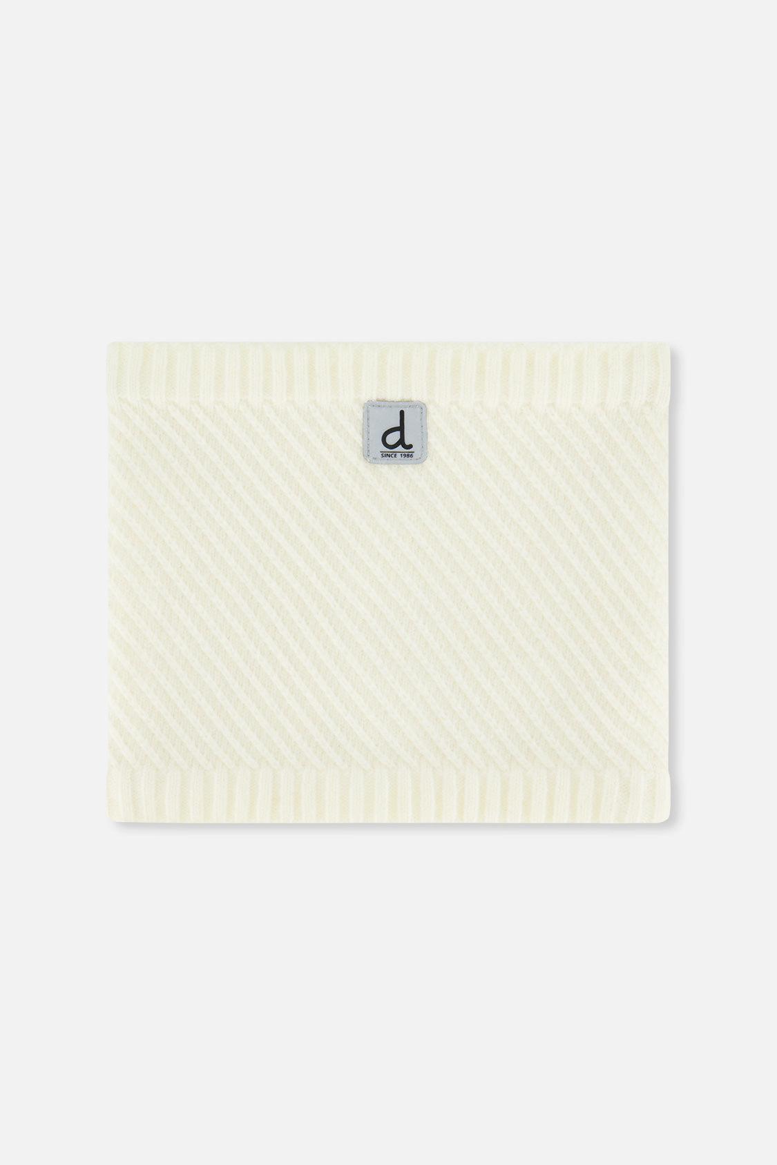 Winter Knit Neckwarmer Off-White - Image 6