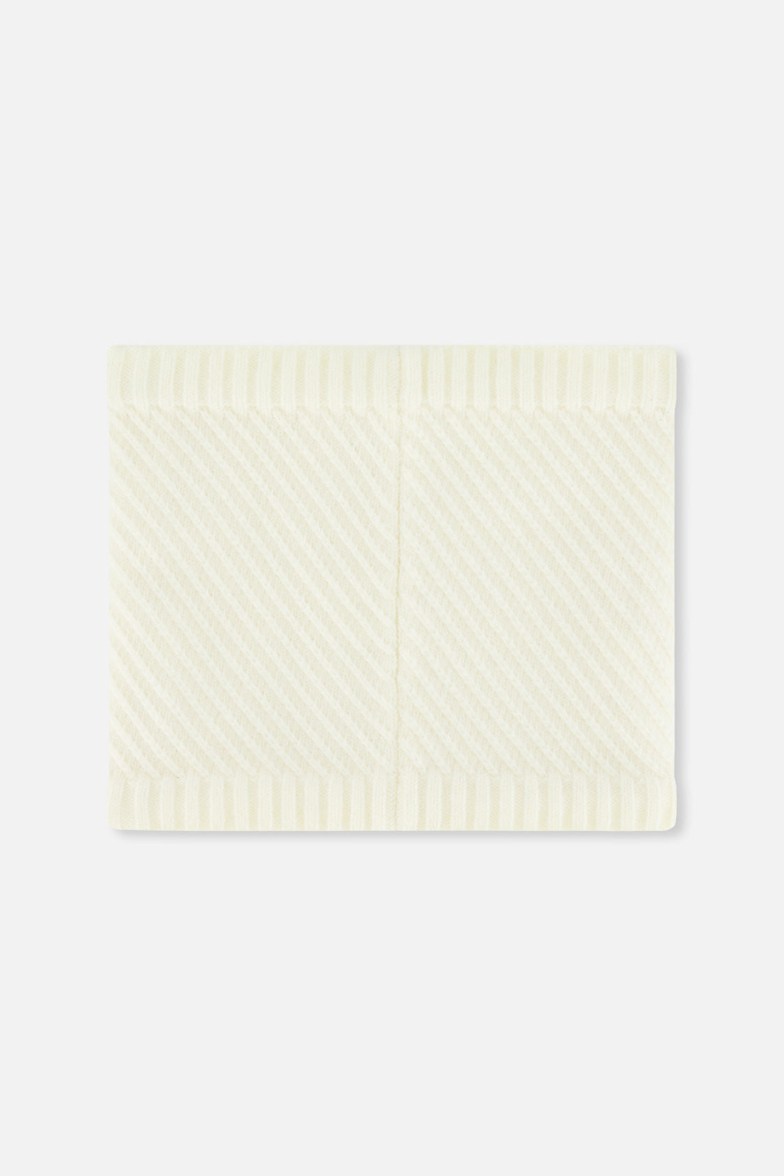 Winter Knit Neckwarmer Off-White - Image 3