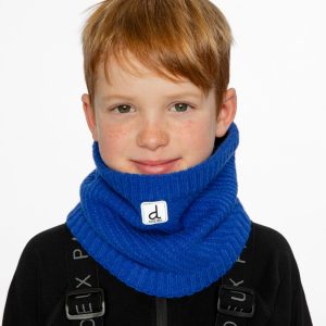 Alternative view of Winter Knit Neckwarmer Royal Blue