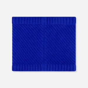 Winter Knit Neckwarmer Royal Blue - Image 3