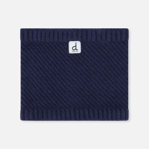 Winter Knit Neckwarmer Navy Blue - Image 6