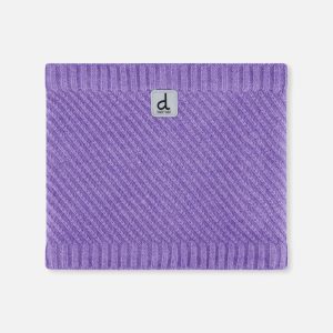 Winter Knit Neckwarmer Violet