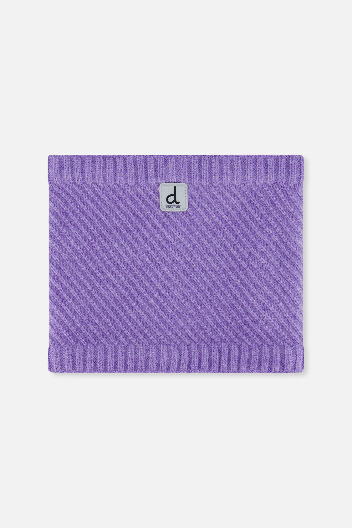 Winter Knit Neckwarmer Violet - Image 6