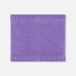 Winter Knit Neckwarmer Violet - Image 3