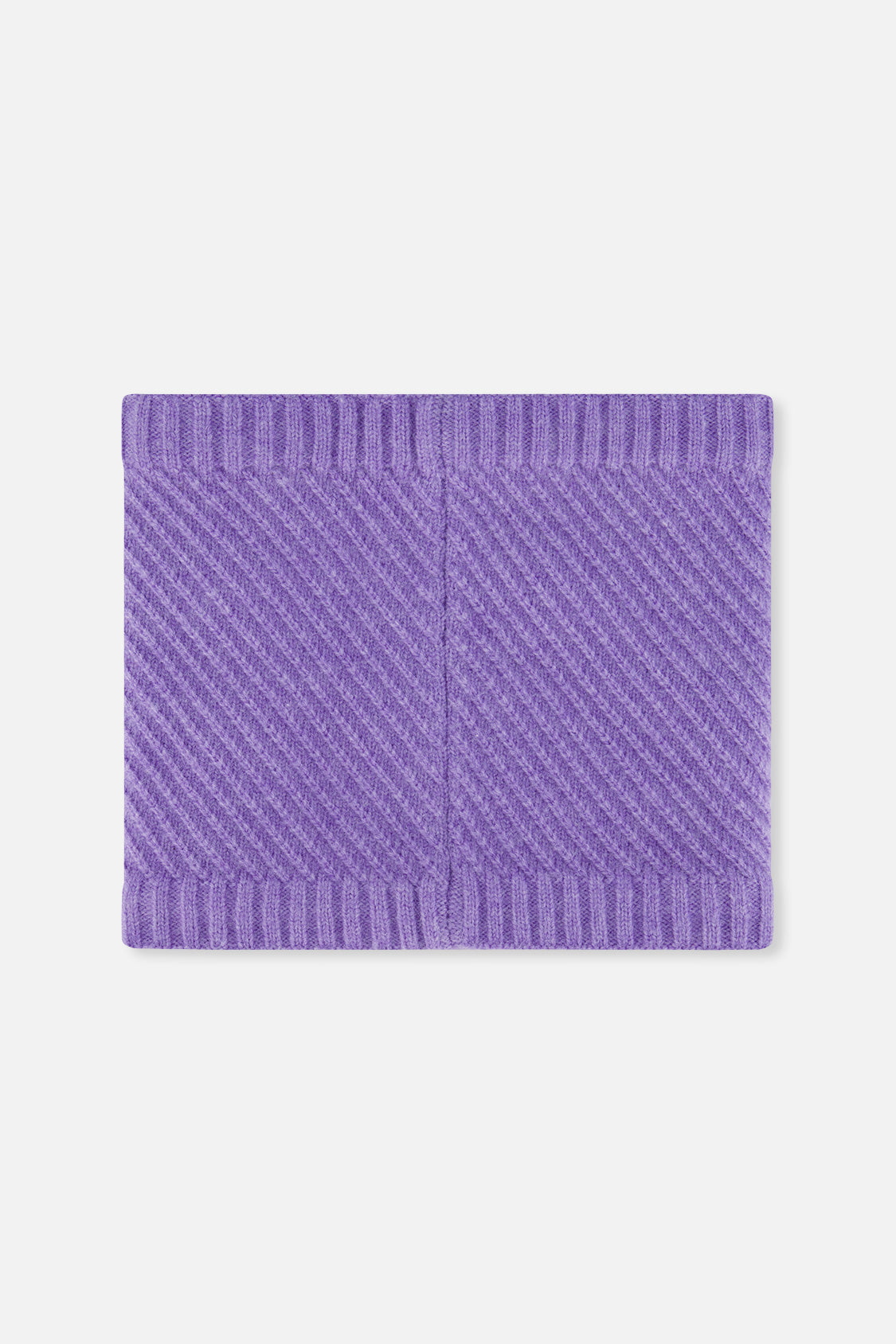 Winter Knit Neckwarmer Violet - Image 3