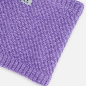 Winter Knit Neckwarmer Violet - Image 4