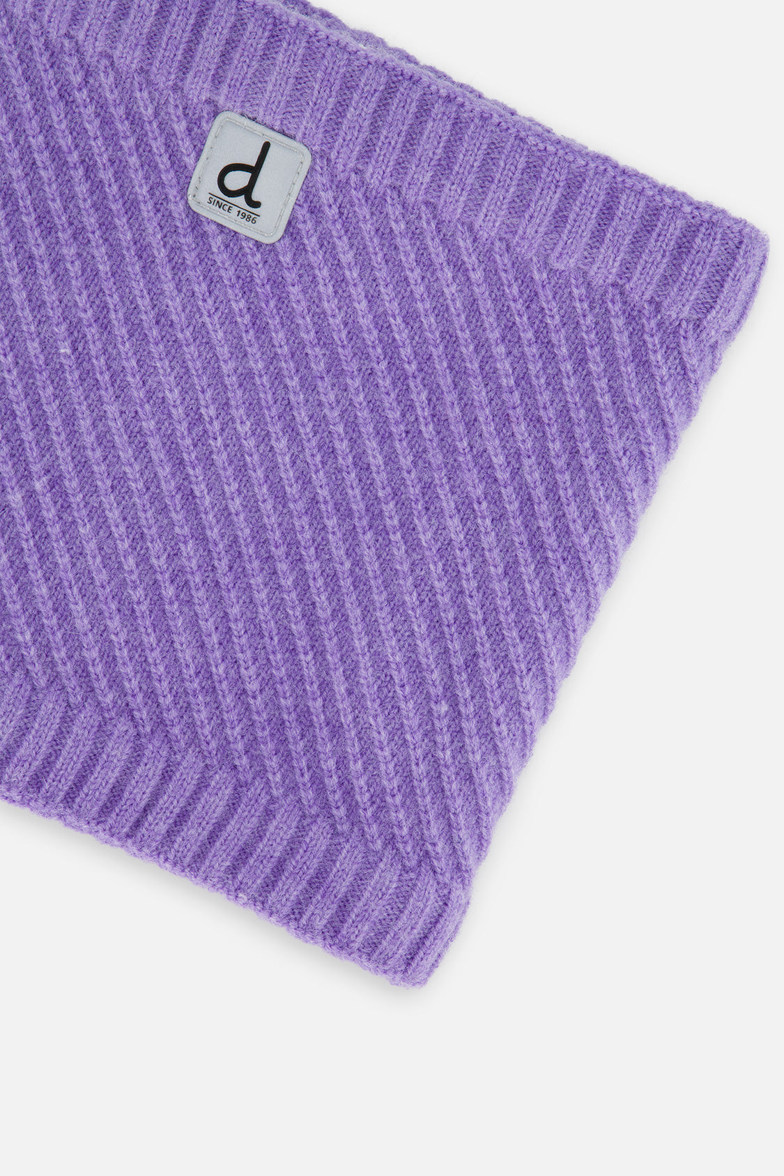 Winter Knit Neckwarmer Violet - Image 4