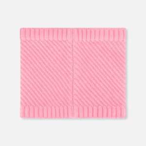 Winter Knit Neckwarmer Pink - Image 3