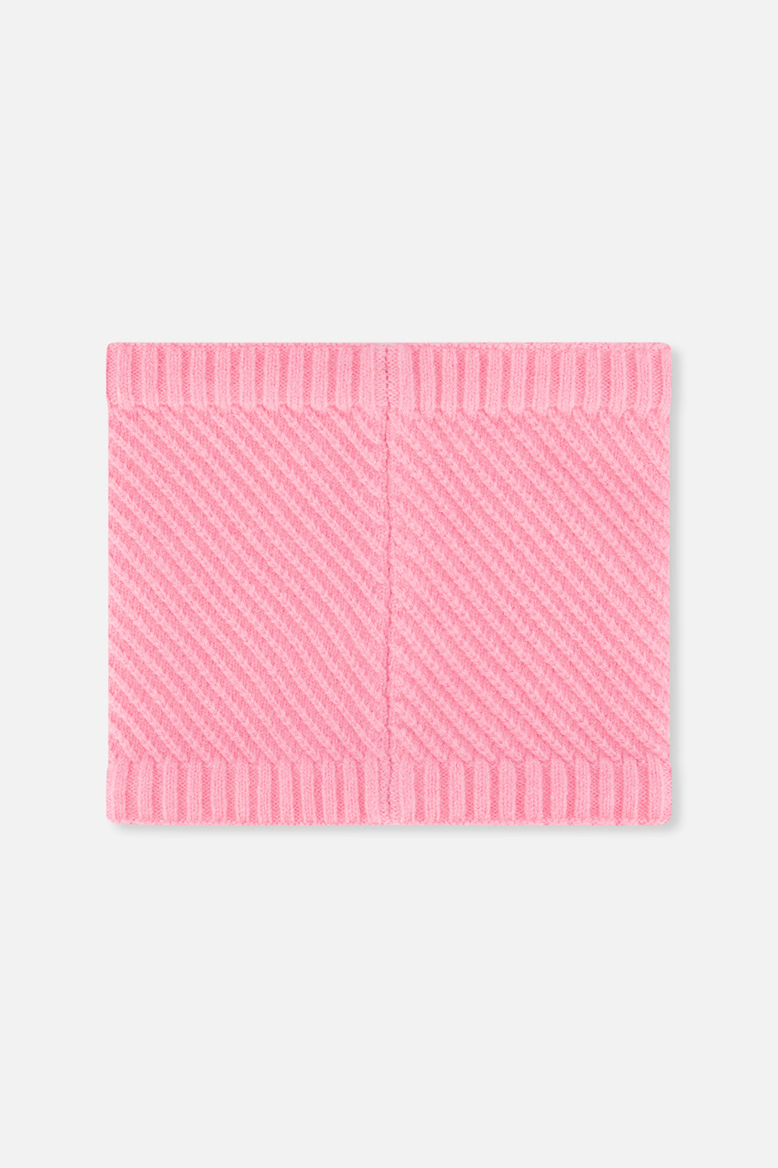 Winter Knit Neckwarmer Pink - Image 3