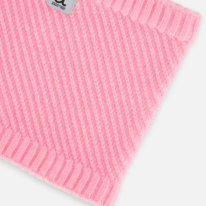 Winter Knit Neckwarmer Pink - Image 4