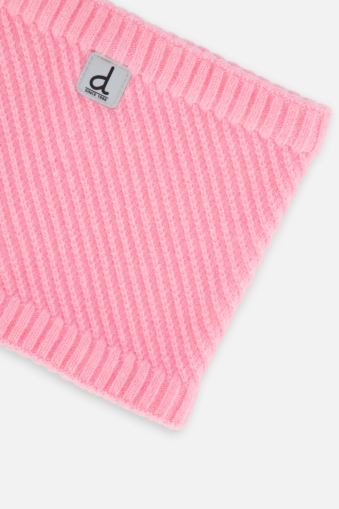 Winter Knit Neckwarmer Pink - Image 4
