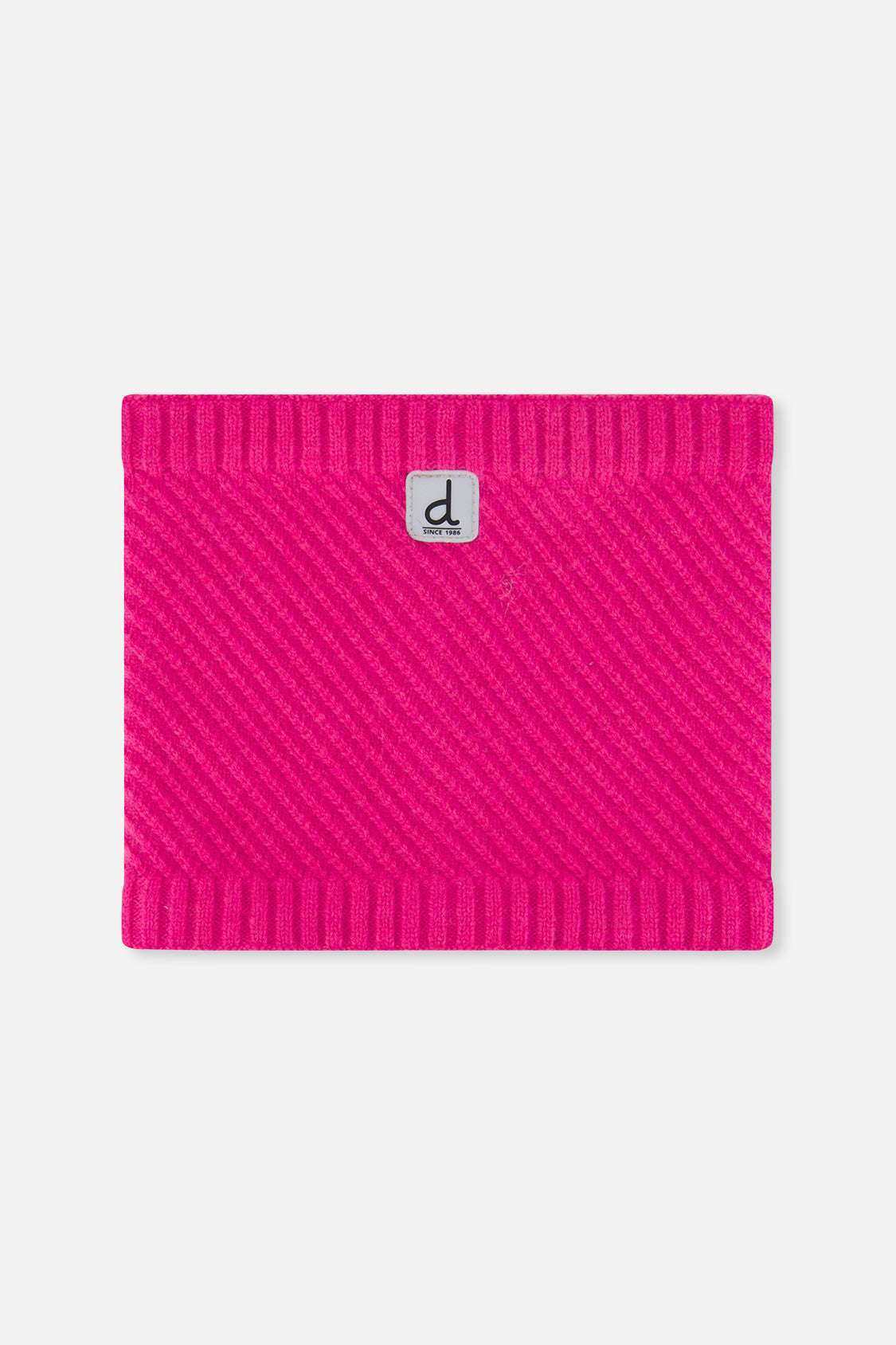 Winter Knit Neckwarmer Bright Pink - Image 5