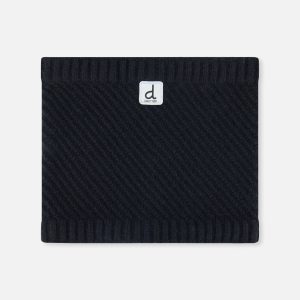 Winter Knit Neckwarmer Black - Image 6